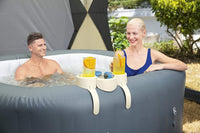 Lay-Z-Spa Hot Tub Drinks and Food Holder, Inflatable Spa Accessory with Logo