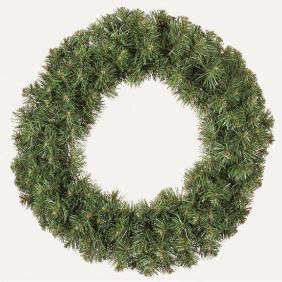 Colorado Christmas Wreath - Plain Green - 45cm - Ready to Decorate