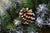 Frosted Glacier Christmas Wreath with Pine Cones - 60cm - 140 Tips