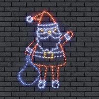 Premier Flexibrights Santa Christmas Decoration 469 Lights - 118cm Tall