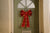 Christmas Light Up Door Bow 40cm x 60cm Battery Operated - Red
