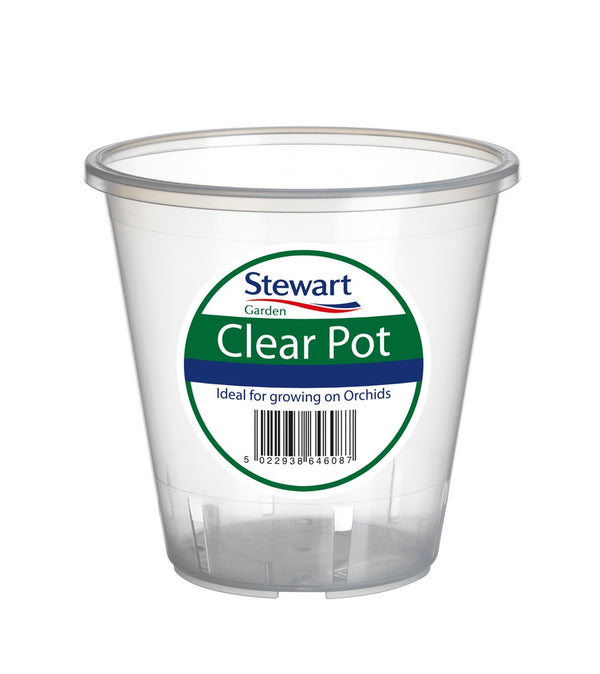 Stewart Clear Orchid Pots 11cm / 13cm / 16cm / 18.5cm