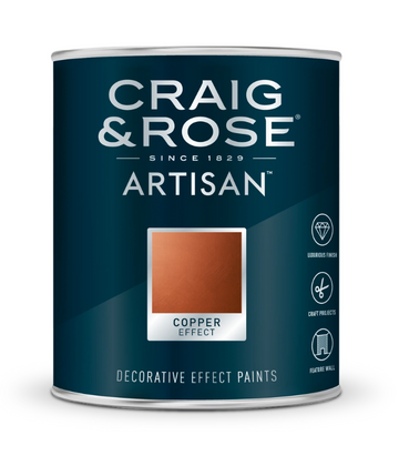 Craig and Rose Artisan Copper Effect Paints