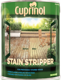 Cuprinol Stain Stripper For Previously Stained Wood - 2.5 Litres