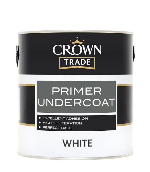Crown Trade Full Undercoat - White | DIY DIRECT