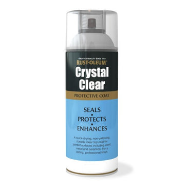 Rust-Oleum Crystal Clear Protective Coat Aerosol - Gloss, Semi Gloss, Matt