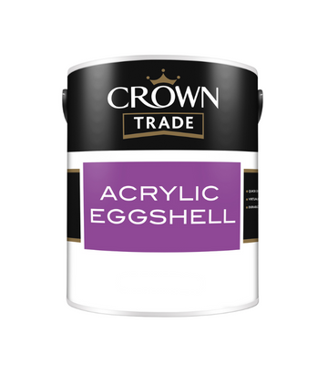 Crown Trade Acrylic Eggshell