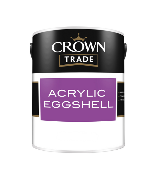Crown Trade Acrylic Eggshell