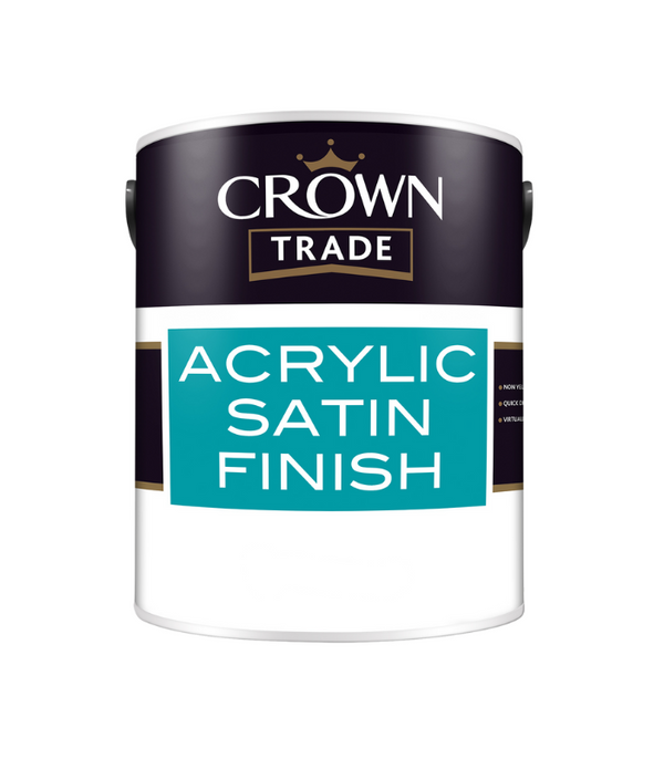 Crown Trade Acrylic Satin