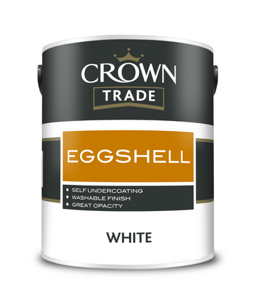 Crown Trade Eggshell - White