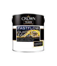 Crown Trade Fastflow Quick Dry Eggshell - White