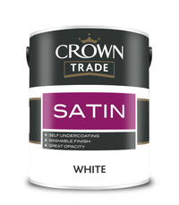 Crown Trade Satin Finish - White