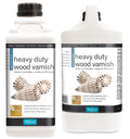Polyvine Heavy Duty Interior Wood Varnish - Dead Flat - All Sizes