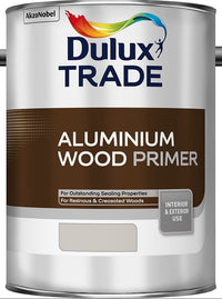 Dulux Trade Aluminium Wood Primer - Silver - All Sizes