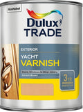 Dulux Trade Weathershield Yacht Varnish - 1 Litre or 2.5 Litre - Clear