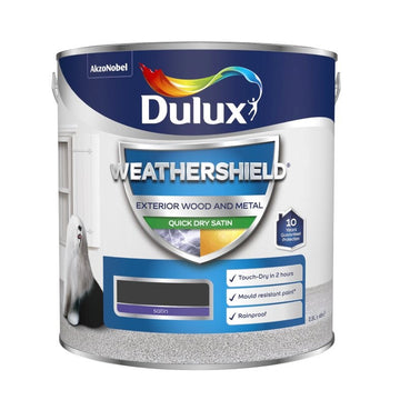 Dulux Retail Weathershield Exterior Satin Paint - All Colours and Sizes