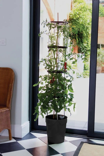 Garland Self Watering Grow Pot Tower 11 Litre - Anthracite