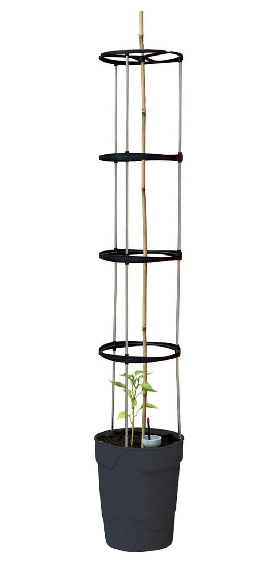 Garland Self Watering Grow Pot Tower 11 Litre - Anthracite