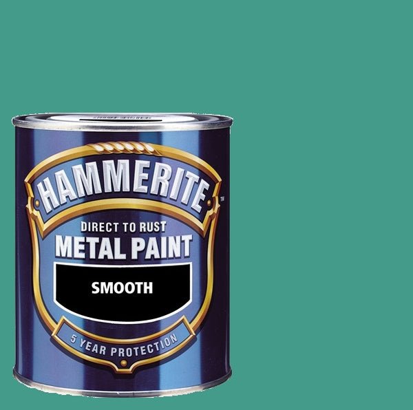 Hammerite - Smooth Direct To Rust Metal Paint - Mixed Colours - 750ML