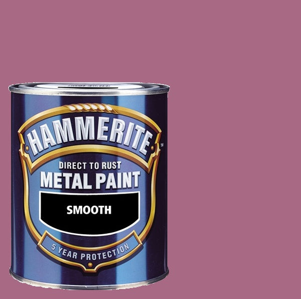Hammerite - Smooth Direct To Rust Metal Paint - Mixed Colours - 750ML