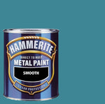Hammerite - Smooth Direct To Rust Metal Paint - Mixed Colours - 750ML