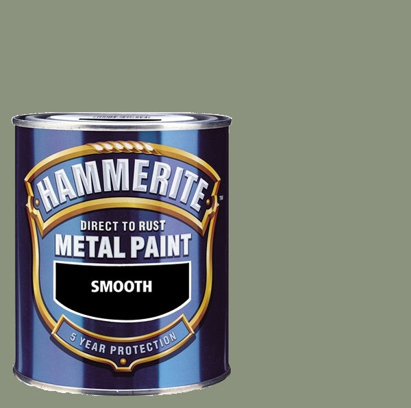 Hammerite - Smooth Direct To Rust Metal Paint - Mixed Colours - 750ML