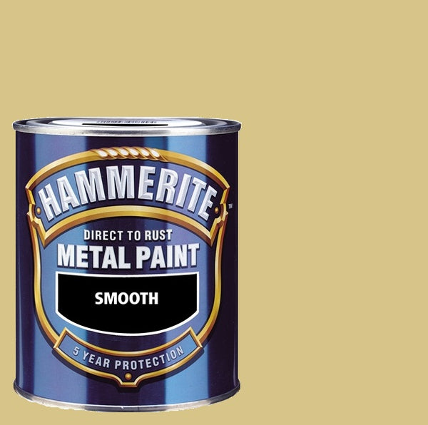 Hammerite - Smooth Direct To Rust Metal Paint - Mixed Colours - 750ML