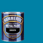 Hammerite - Smooth Direct To Rust Metal Paint - Mixed Colours - 750ML