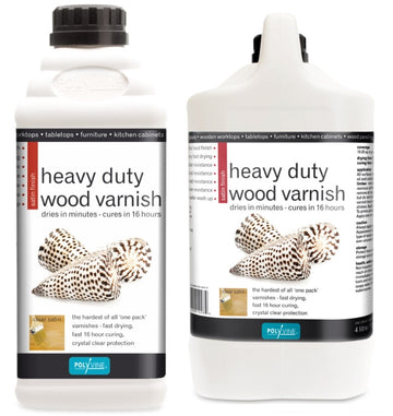 Polyvine Heavy Duty Interior Wood Varnish - Satin - All Sizes