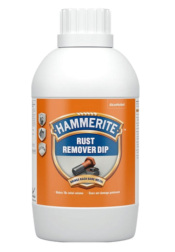 Hammerite Rust Remover Dip - 500 ML Makes 10 Times The Initial Volume