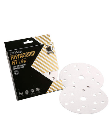 Indasa Rhynogrip HT Line Sanding Discs 150mm 15H 10 Pack