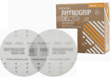 Indasa Rhynogrip Mesh Line Discs - 225mm - 25 Pack