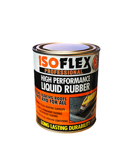 Isoflex Professional Liquid Rubber Black All Sizes DIY DIRECT