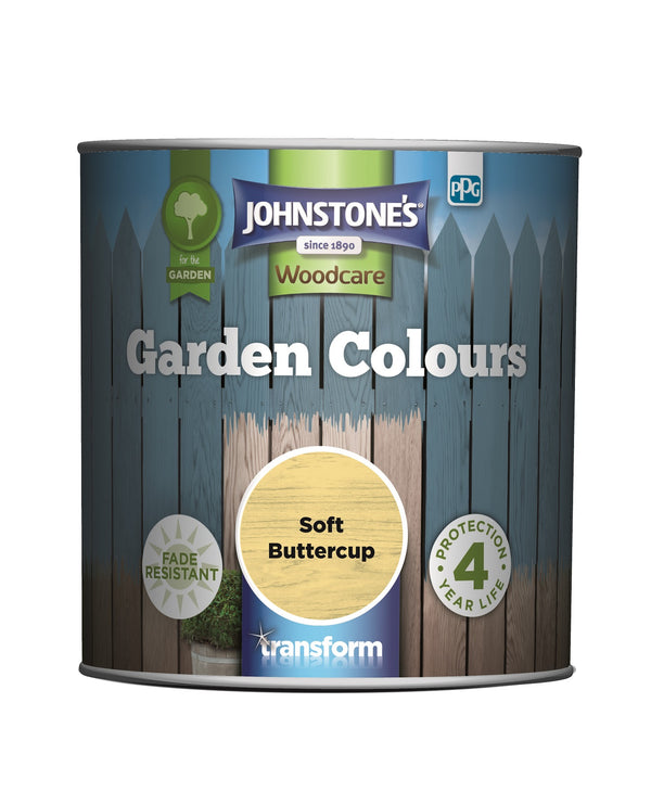 Johnstones Woodcare Garden Colours Paint - All Sizes - All Colours