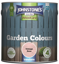 Johnstones Woodcare Garden Colours Paint - All Sizes - All Colours