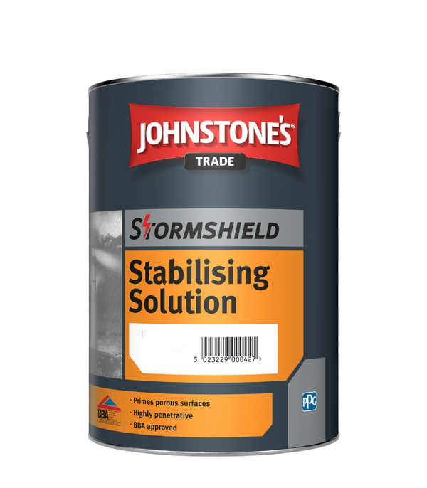 Johnstones Trade Stormshield Stabilising Solution - Clear or White - 5 Litre