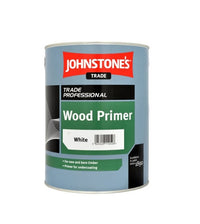 Johnstones Trade Wood Primer Paint - White