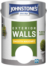 Johnstones Weatherguard Smooth Masonry Paint - All Colours - 5 Litres