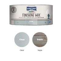 Johnstones Revive Furniture Finishing Wax - Clear or Sepia - 500ml