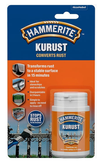 Hammerite - Kurust Metal Rust Remover - No Primer Or Undercoat Required