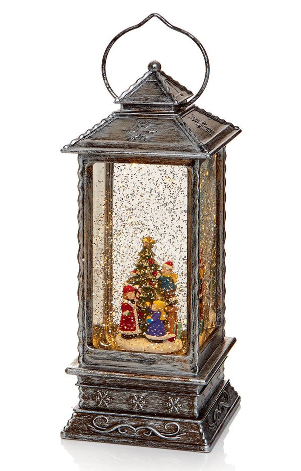 Christmas Glitter Water Spinner 'Lantern' Decoration - Kids & Christmas Tree