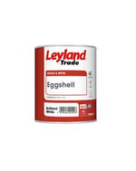 Leyland Trade Oil Based Eggshell Paint - Brilliant White - All Sizes