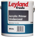 Leyland Trade Acrylic Primer Undercoat Paint - White - All Sizes