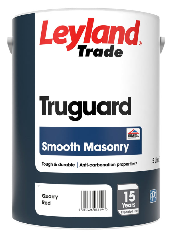 Leyland Trade Truguard 15 Year Masonry Paint  - 5 Litre - All Colours
