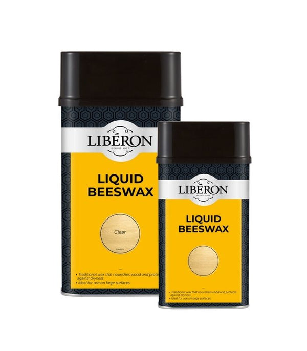 Liberon Liquid Beeswax with Pure Turpentine - Clear and Antique Pine