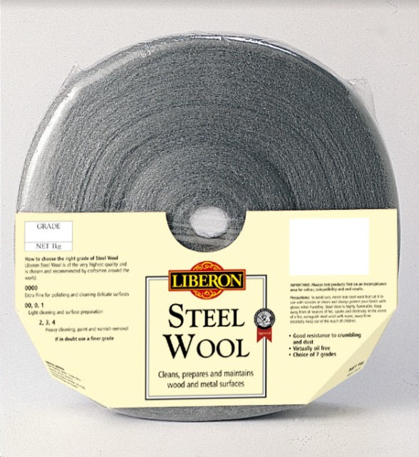 Liberon Steel Wire Wool - High Quality - All Grades - All Pack Sizes