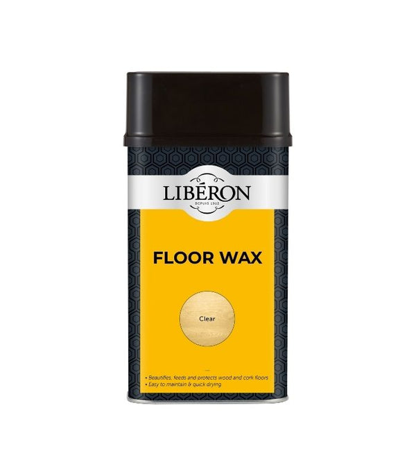 Liberon Wood & Cork Floor Wax - Feeds & Protects - 1 Litre