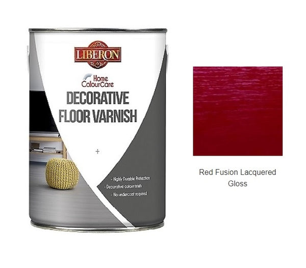 Liberon Colour Care Decorative Floor Varnish - 1L, 5L - All Colours