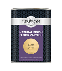 Liberon Natural Finish Floor Varnish - Clear