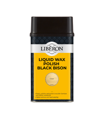 Liberon Liquid Wax Polish Black Bison - 500ml